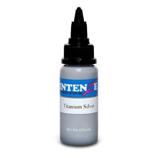 Intenze Titanium Silver Tattoo Ink